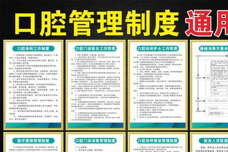 口腔诊所感染防控巡查整改制度