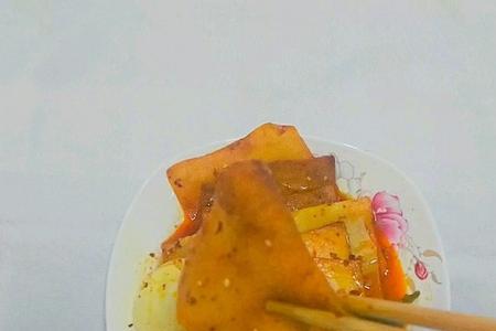 烧饼夹豆腐皮的做法大全