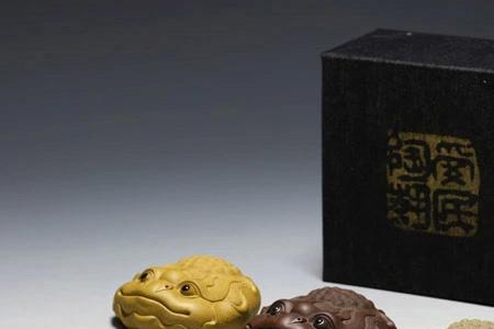 荷叶子母蟾什么寓意
