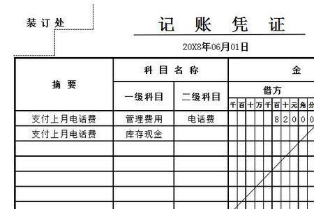 出纳手写支出凭证填写样本