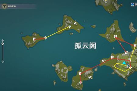 原神无妄坡五个火把位置