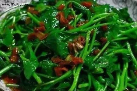 红薯叶怎么炒不放辣椒