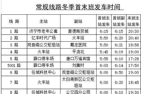 公交33路首发时间