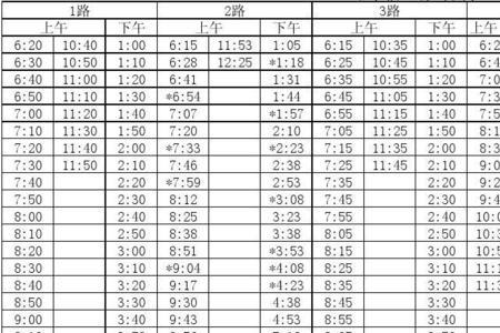 北京通州t116公交车运行时间表