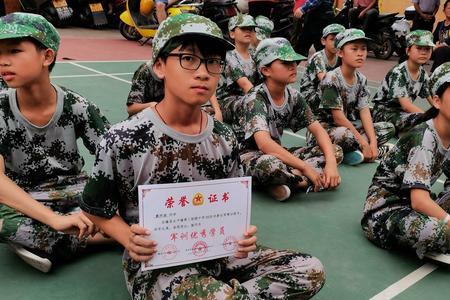军训优秀学员占多少