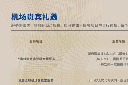 上海银行vip待遇等级