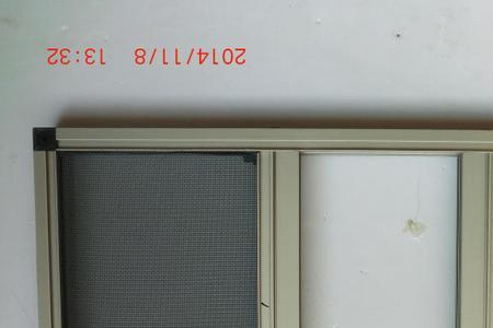 金刚纱窗高度调整