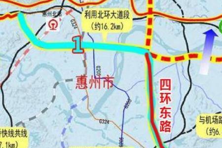惠州一号公路起点和终点