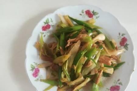 棕花炒肉的正宗做法