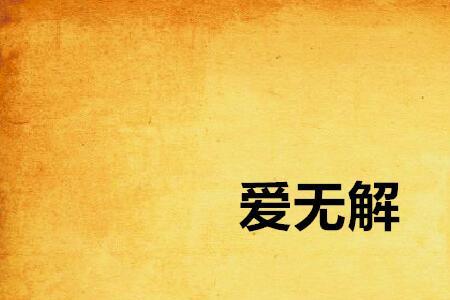 日记里的爱是无解的什么意思