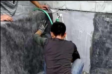 丙纶防水施工地面不平