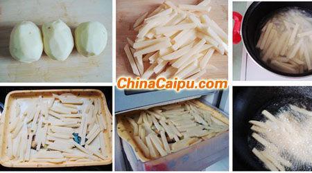 做薯条可以用葛根粉吗