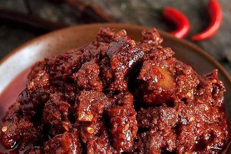 虾酱牛肉丁的做法