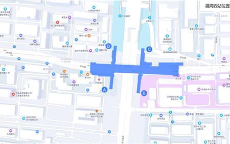 深圳地铁12号线上川站几个出口