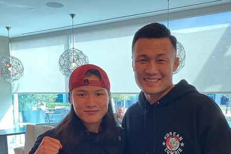 ufc张伟丽教练团队都是谁