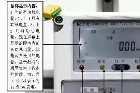 交了电费电表显示红灯跳闸