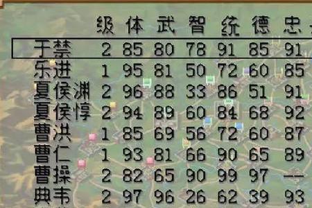 单机三国志2最强阵容