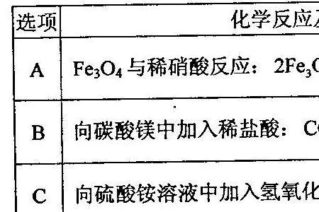 铬和硫酸亚铁反应的方程式