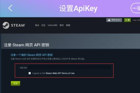 steam怎么改api