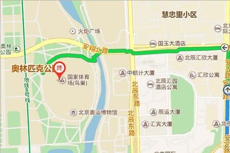 北京朝阳站离鸟巢多远