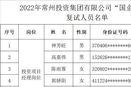 国企初试内容