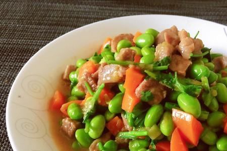 上海炒毛豆的家常做法