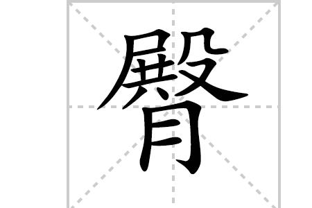 形容臀部结实的成语