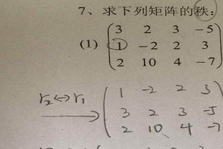 增广矩阵的符号