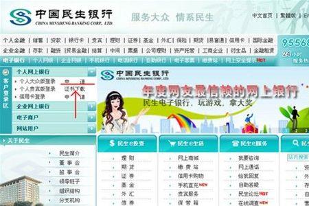 怎么在民生网上银行看银行卡号