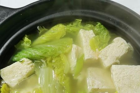 豆腐娃娃菜的家常做法
