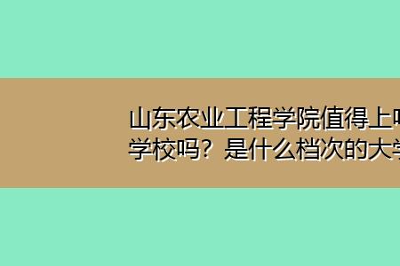 山东农业大学海邮学院几本
