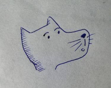 笨狼怎么画简单画法