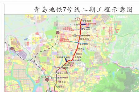 青岛地铁4号线站点出口位置