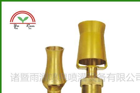 铜涌泉喷头水景安装方法