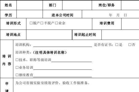 关于员工培训经费的申请怎么写