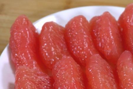 柚肉的样子怎么写