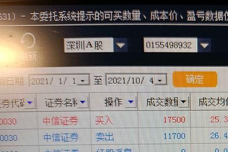 中信证券交割单怎么看交易费率