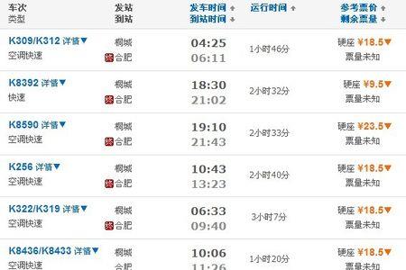 k8029途经站点及时刻表