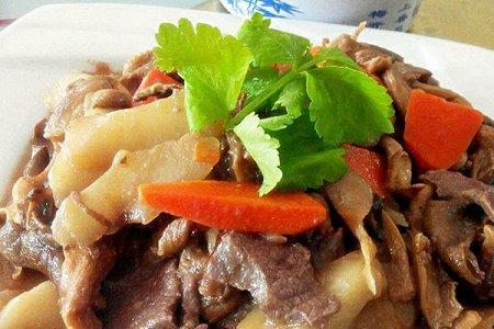 牛肉末平菇做法