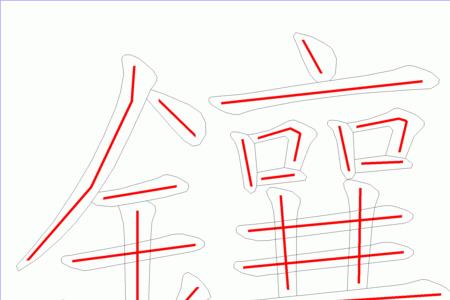21画到22画的字