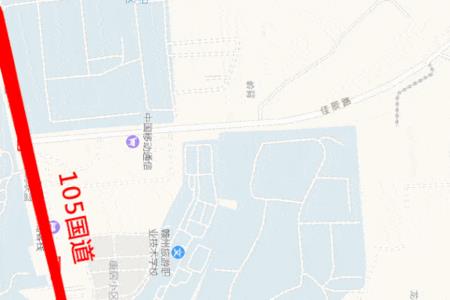 G105路标是什么意思