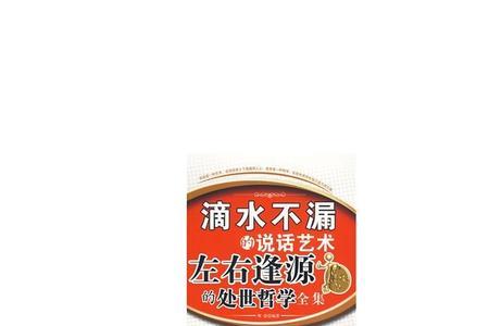 说话滴水不漏是什么意思