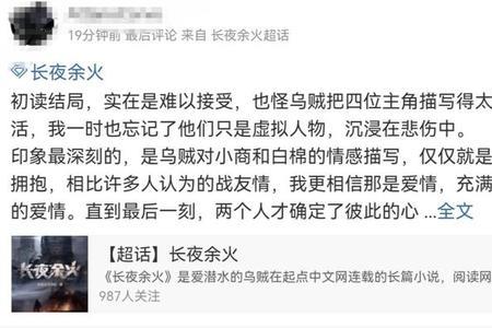 长夜余火讲的什么故事