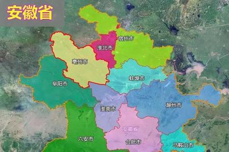 六安属于皖北还是皖南