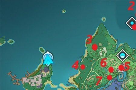 原神哪里有地刺