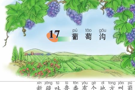 给葡萄沟写一个传言语吧