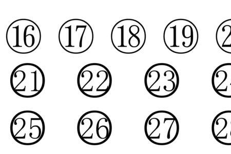 如何用图形表示数字1-10