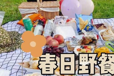 野餐准备物品清单