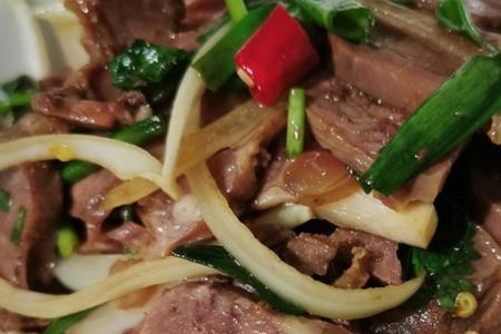 凉拌牛肉广告语