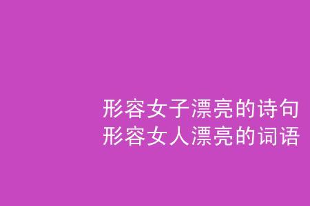 形容女子多才的词语